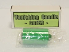 Vanishing Lit Candle Magic Trick "GREEN"- Stage, Parlor, School Shows, Very Cool