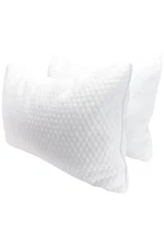 Home Reflections 2-Pack Memory Foam Cluster Pillows Standard/Queen