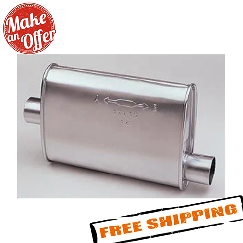 Dynomax 17715 Thrush Turbo Universal Exhaust Muffler 86387177153 eBay