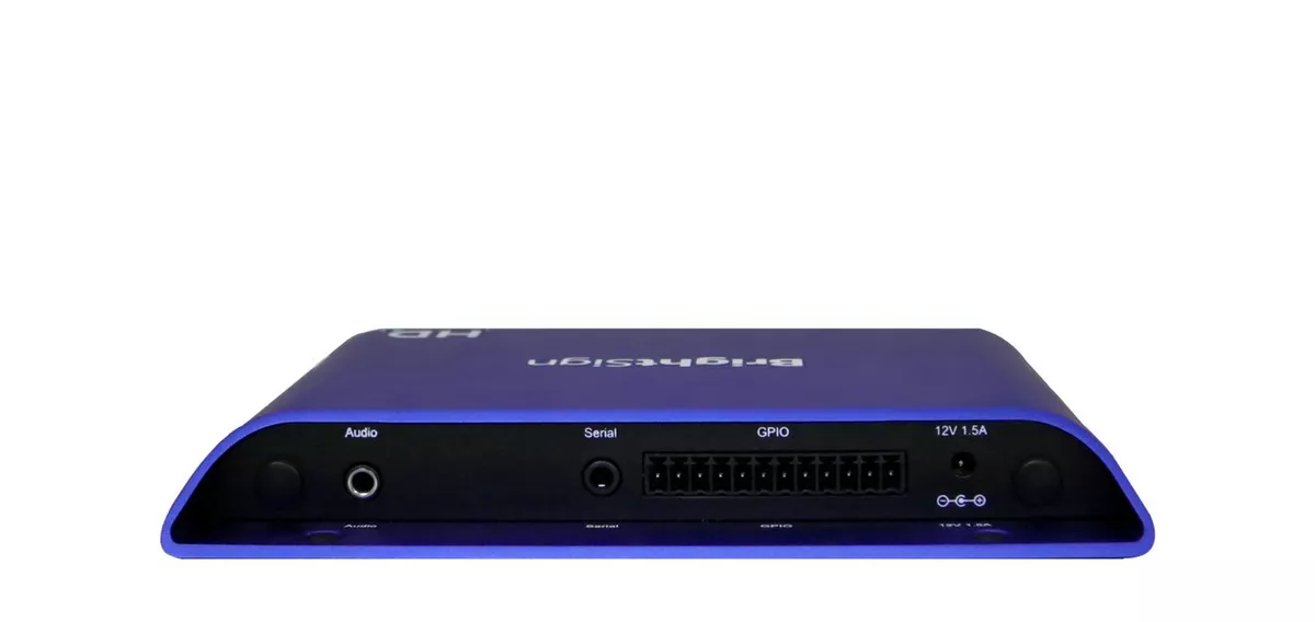 BrightSign HD1024 | Full HD Expanded I/O HTML5 Player with Power