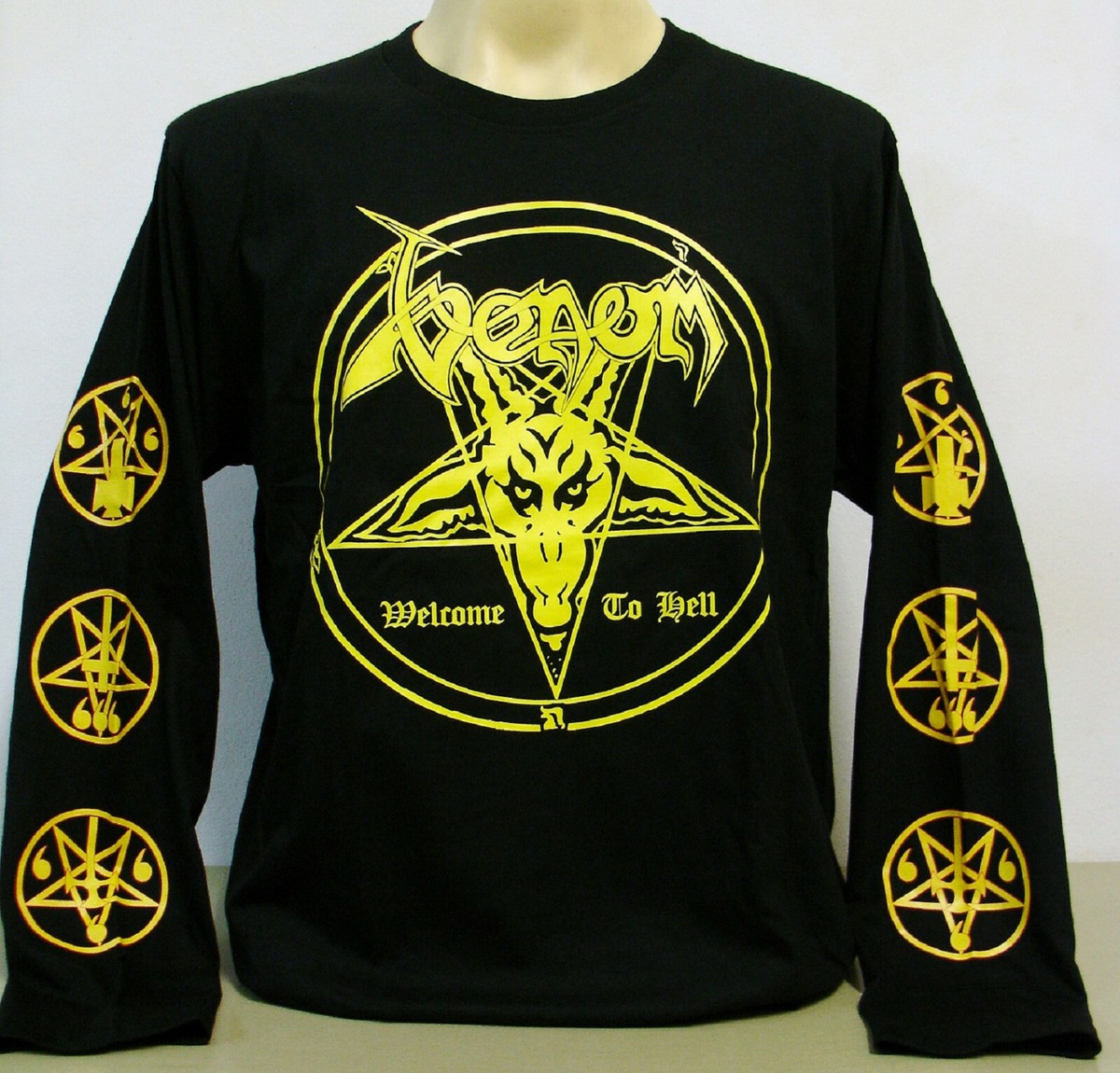 Venom Welcome To Hell Long Sleeve T-Shirt Size S M L XL 2XL