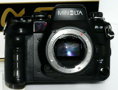 ミノルタ α-9 35mm Film Camera #C409 MINT+++ Minolta α-9 35mm Camera from Japan with box and