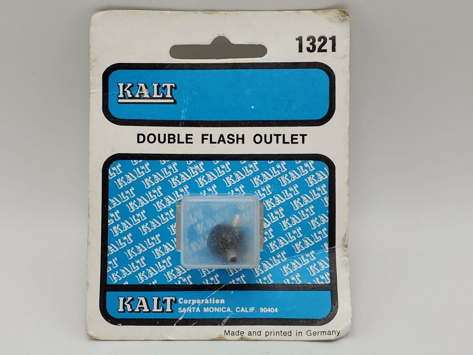 NOS Kalt Double PC Flash Sync Outlet Adapter #1321 - Made in Ger