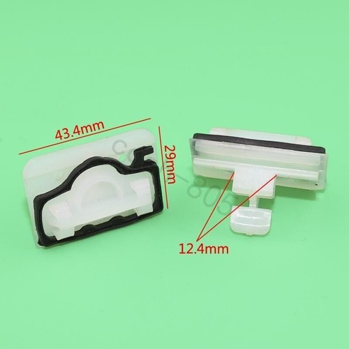 5 Pcs Car Side Skirt Rocker Panel Trim Retainer Clips For Mercedes-benz - Foto 2 di 6