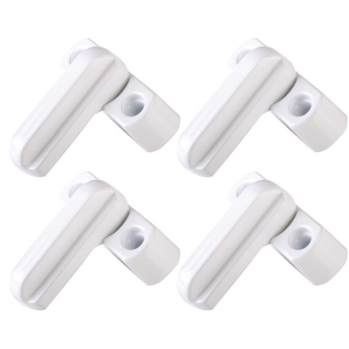 4x Window Safety Locks UPVC Door Sash Jammer Security Restrictor Lock White Safe - Picture 23 of 24
