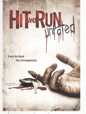 No Disc No Case ORIGINAL COVER ART Hit And Run Unrated 2008 DVD Cover 