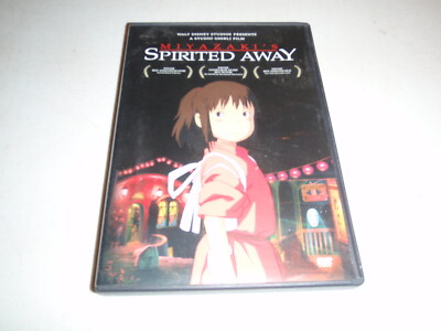 SPIRITED AWAY, MIYAZAKI'S, WALT DISNEY STUDIOS, STUDIO GHIBLI, 2 DISC DVD 
