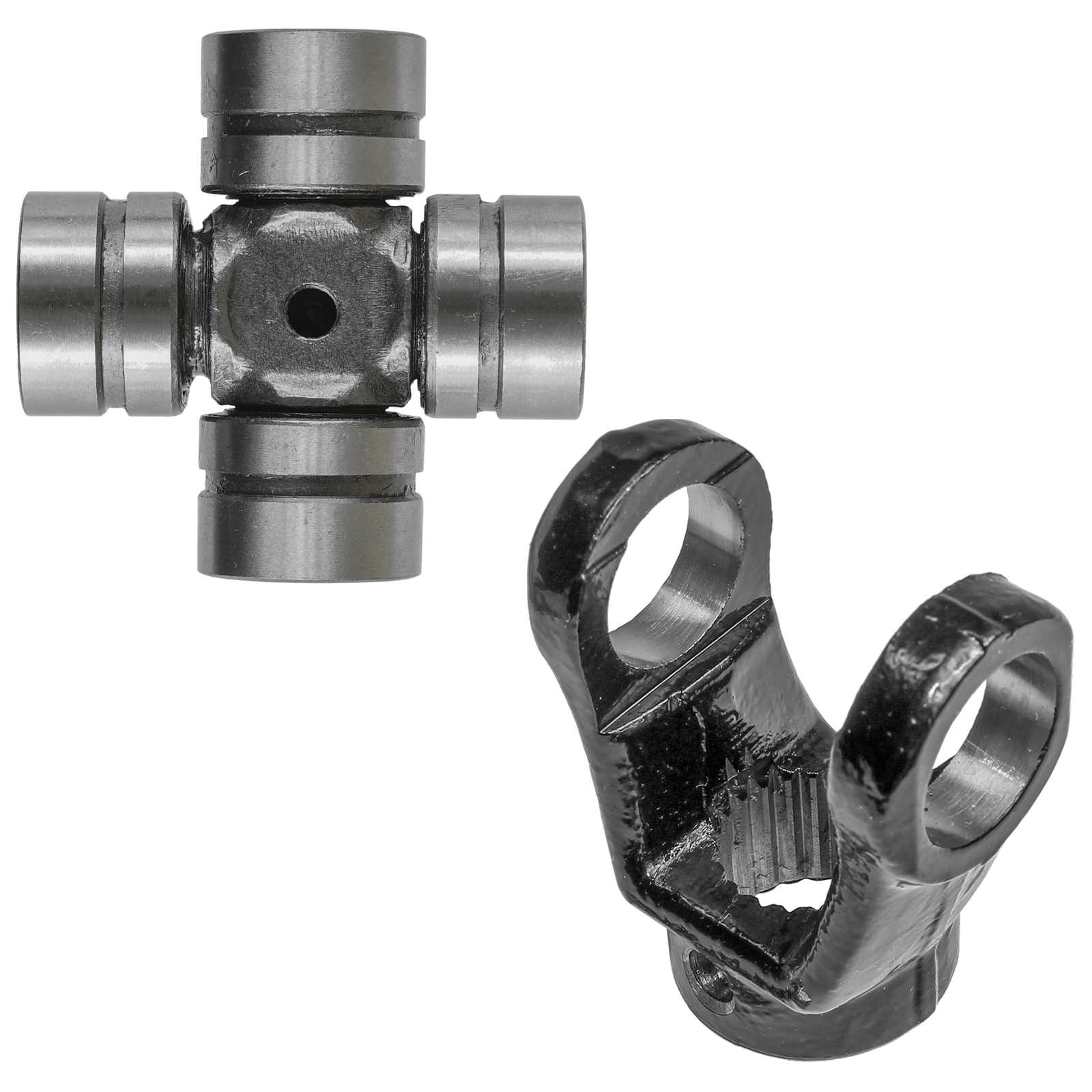 Aazon.co: Caltric Front Drive Shaft Yoke and U-Joint Kit Copatible