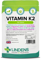 Lindens Vitamin K2 100Mcg Vegan Tabletten Menaquinon MK-7