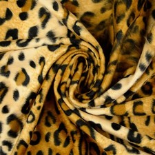 FELLIMITAT Stoff Kunstfell Tierfell Sitzsack LEOPARD BEIGE EUR 10,98/m