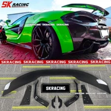 Carbon Fiber Rear Trunk Spoiler Wing For McLaren 540C 570S 570GT 2015-2019
