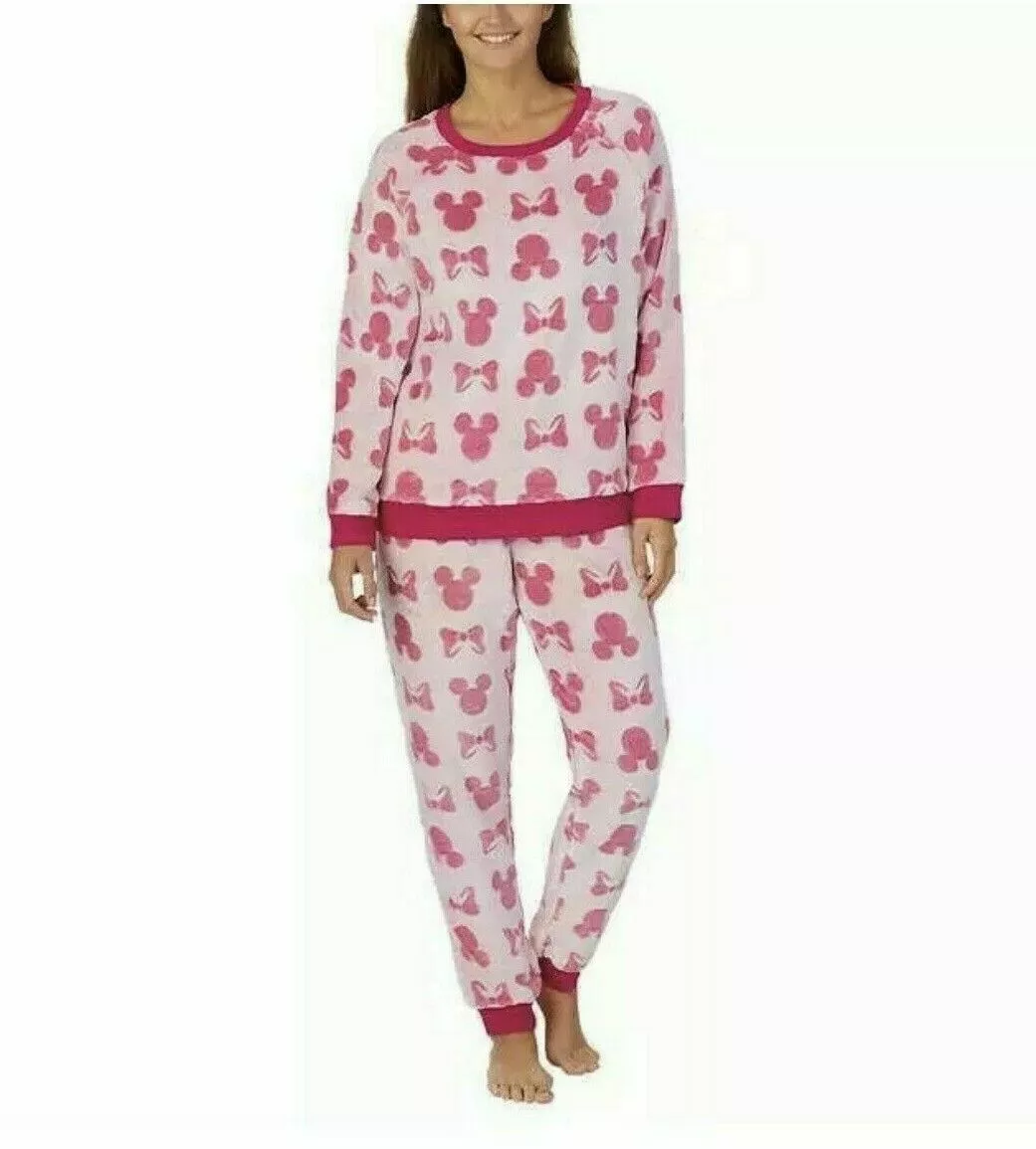 Pink minnie mouse pyjamas sale