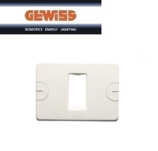 PLACCA AUTOPORTANTE 1 POSTO BIANCA GEWISS SYSTEM GW24001
