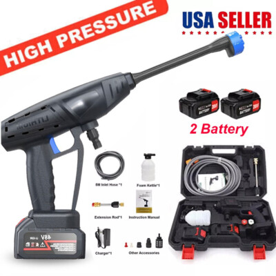 #ad #ad Electrica Maquina de Lavado a Presion con Pistola Despuma para Auto Lavar Agua $78.98