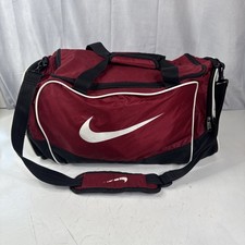 Nike Training Duffel Bag Maroon White 22"x11  x12  