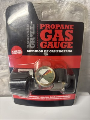 #ad #ad Propane Tank Gauge Gas Grill BBQ RV Pressure Adapter Meter Gauge Indicator Brass $15.99