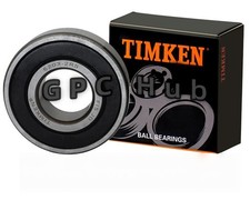 2PCS TIMKEN 6203-2RS Double Rubber Seal Ball Bearings 17x40x12mm Fast ship