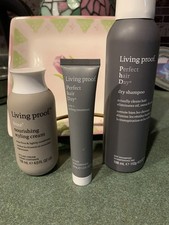 Living Proof Bundle: Dry Shampoo , Styling Cream , Styling Treatment