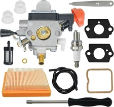 FS131R Carburetor Kit Replacement for Stihl KM131R FS131 HT131R HT133 HT131... 