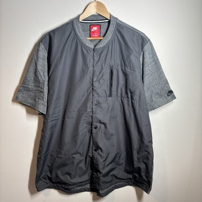 Nike Tech Pack Mens Bonded Short Sleeve Button Down Shirt Size XXLT Tall 