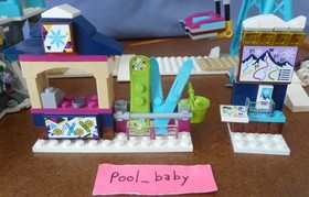 Lego Friends 41324 - SNOW RESORT SKI LIFT - Used - 100% COMPLETE - NO BOX