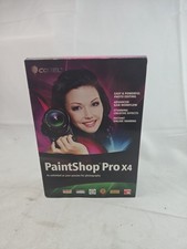 Corel PaintShop Pro X4 Photo Editing Software CD Complete w/ Box Manual