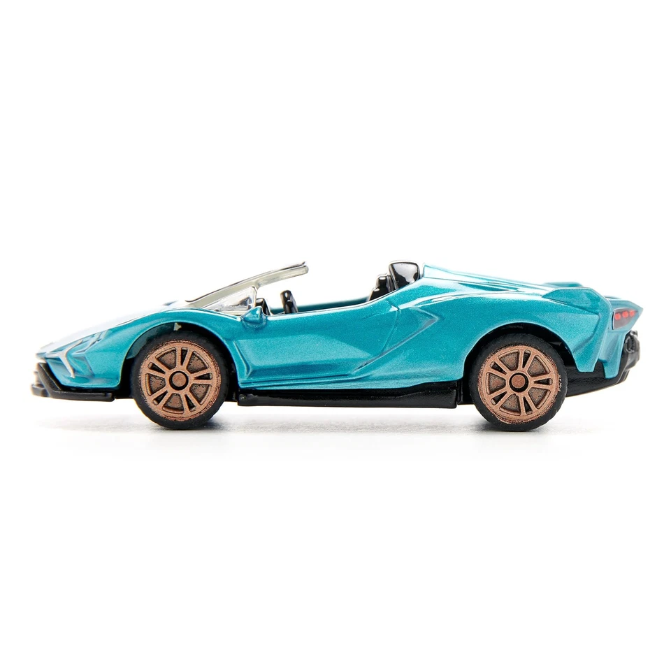 1571 Lamborghini Sián Roadster Auto Giocattolo Metallo/Plastica Turchese - Immagine 4 di 4