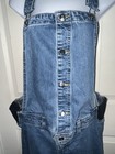 Ingrid & Isabel Maternity Wide-Leg Denim Overalls Blue Size 8 — photo 3