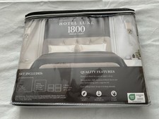 HOTEL LUXE 1800 THREAD COUNT KING SIZE SHEET 6 PIECE SET