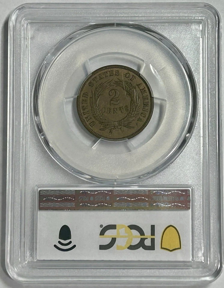 1868 Two-Cent Piece (PCGS MS63 BN) GY29867LR - Image 2 of 4