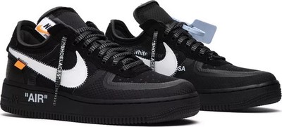[AO4606-001] AF1 Low 'Off-White Black White' Size US 7-12 NEW Men's