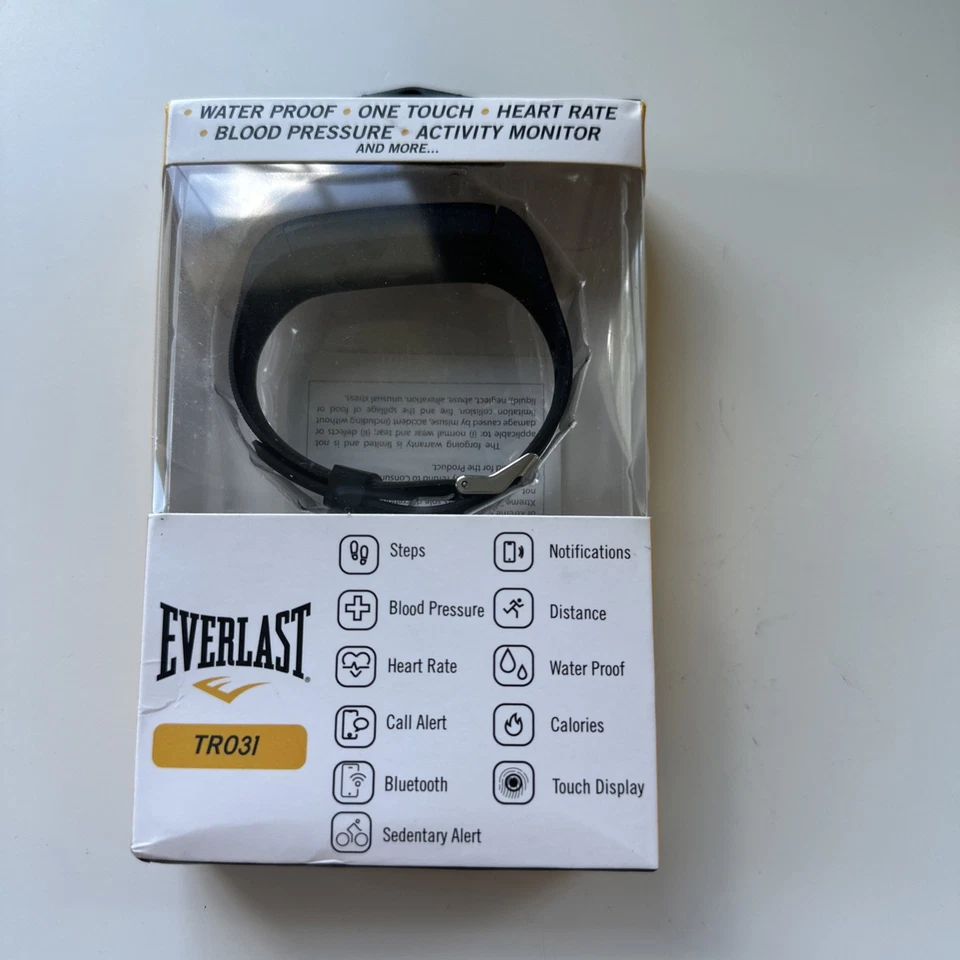 Everlast TR031 Blood Pressure and Heart Rate Monitor Activity Tracker - Image 3 of 4