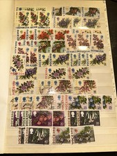 STAMPS - BC BERMUDA COLLECTION IN OLD STOCKBOOK - LOTS TO SORT HERE 