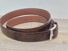 Men's Brighton Golf Club Leather Belt E5907 Size 42 Min:40 Max:44