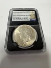 1922 BU U.S. Peace Silver Dollar NGC Original Bag Fragment