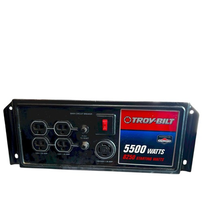#ad Troy bilt 5500 Watts Generator Briggs amp; Stratton Control Panel Only $76.46