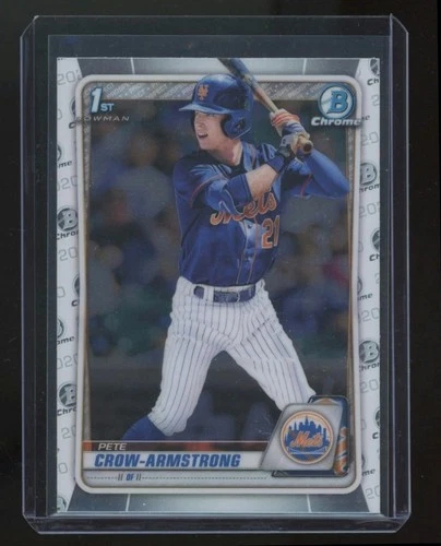 Pete Crow-Armstrong 2020 Bowman Pete Crow-Armstrong #BD-72 Rookie