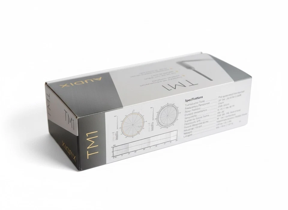 Audix TM1 – Omnidirectional Condenser Measurement Microphone – Brand New in Box - Image 4 of 4