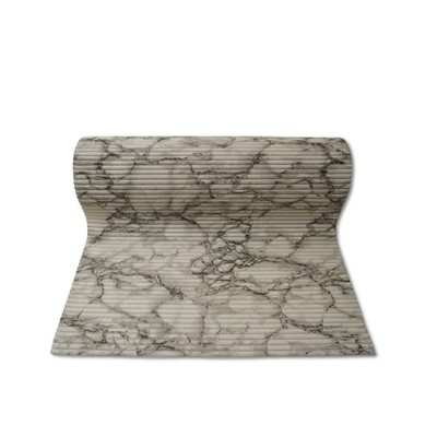 Weichschaummatte Badvorleger Marble Grey 65cm breite Meterware