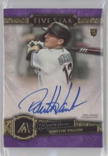 2021 Topps Five Star Auto Purple 13/50 Daulton Varsho #FSA-DV Auto qf8