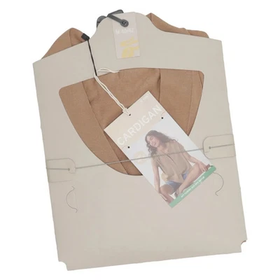 Tchibo, cardigan, femme, taille : 40/42, beige, polyamide/viscose #DqO - Photo 1/4