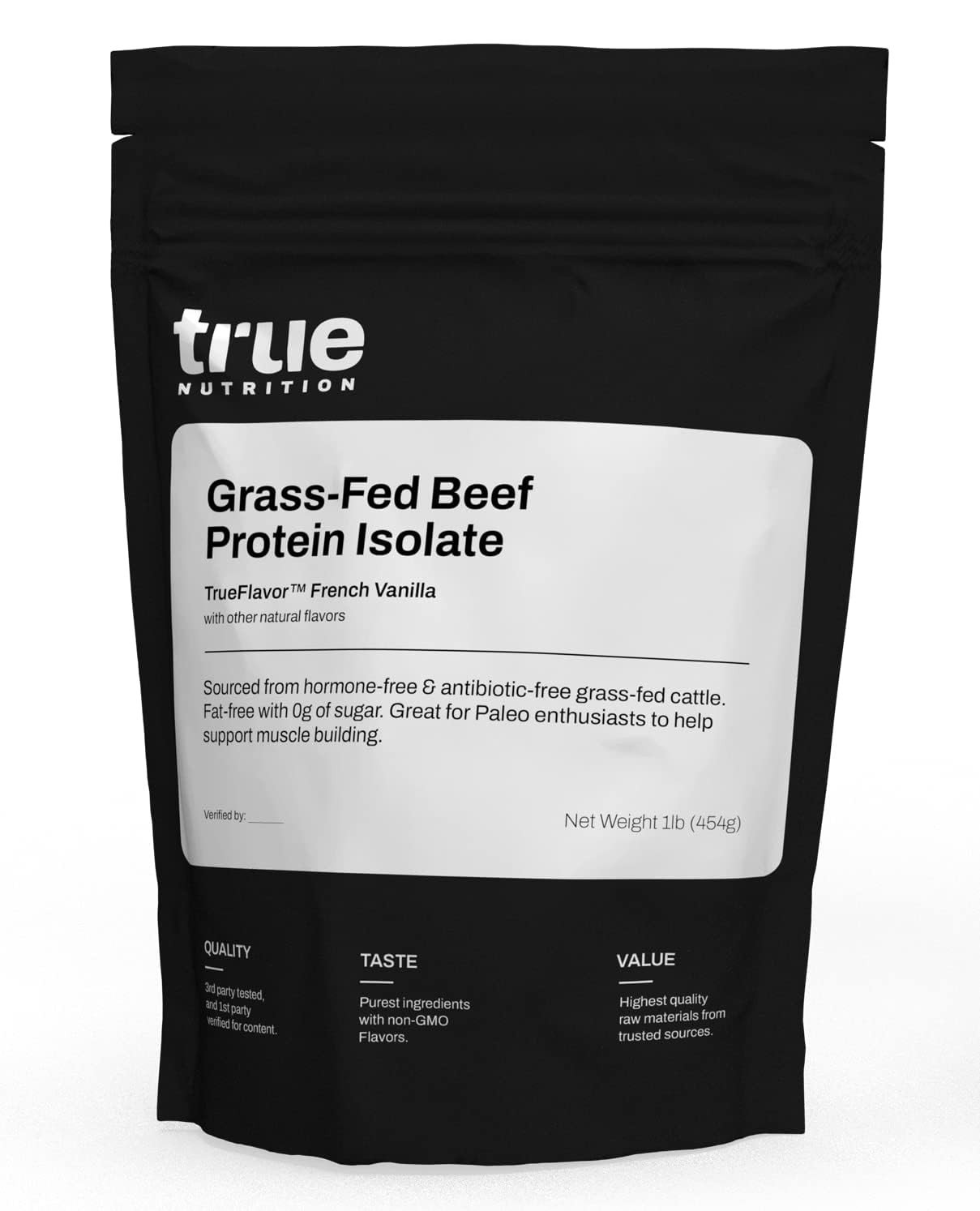 Grass Fed Beef Protein Isolate Powder - 29G Protein Per Serving - Zero Carb, ...