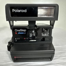 Polaroid 600 OneStep Closeup Instant Camera Instamatic Vtg Retro Strap Included