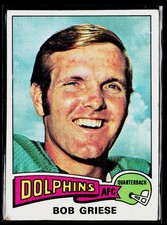 1975 Topps #100 Bob Griese