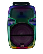 15" Bluetooth Battery Powered Party Speaker Portable Event Karaoke Active Wheels