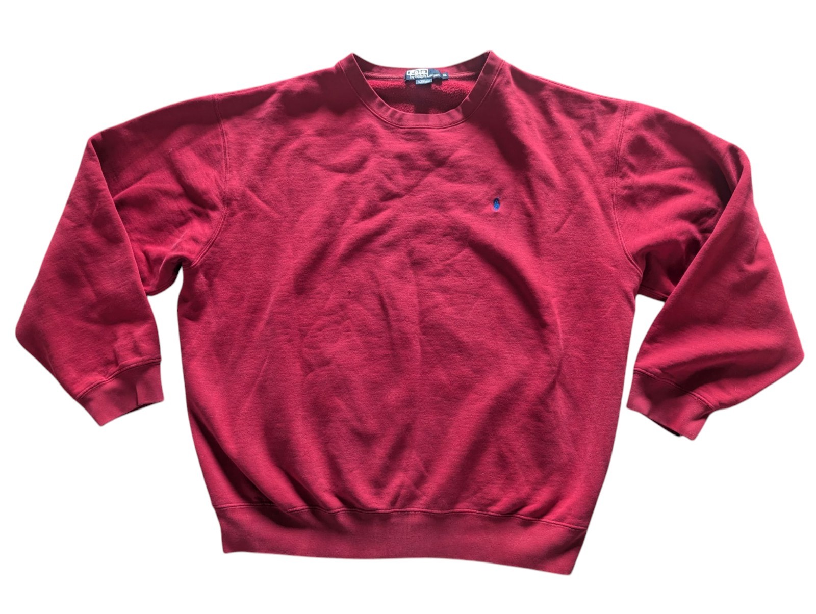 Polo Ralph Lauren Felpa Uomo Rossa X Pullover Pony Logo Outdoor Classico Adulto