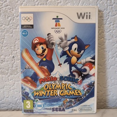 Mario & Sonic bei den Olympischen Winterspielen Wii mit Box und Handbuch