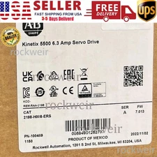 New 2198-H008-ERS Kinetix 5500 Servo Driver AB 2198H008ERS US Free Tax