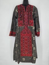 Vintage Traditional Hand Embroidered Balochi Turkish Dress 2661