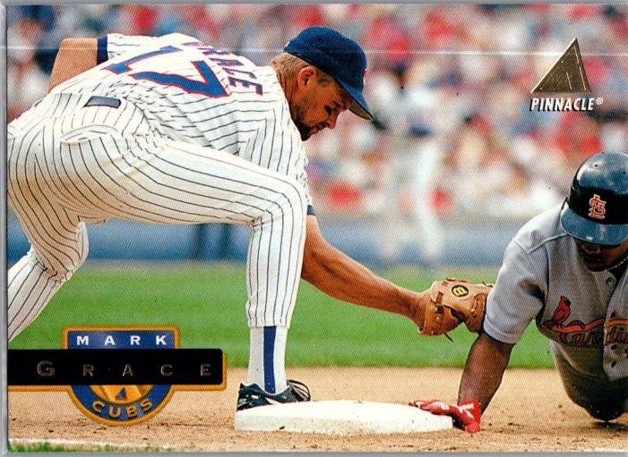 1994 Pinnacle #336 Mark Grace